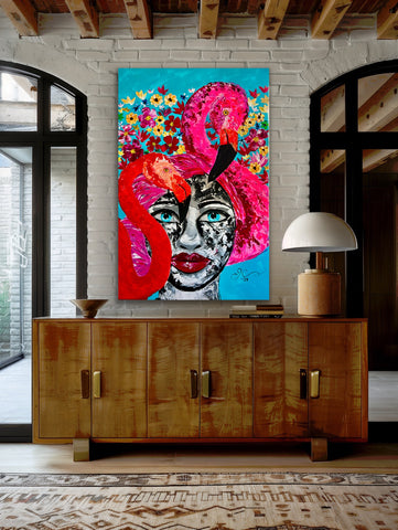 Plumas bajo el cielo