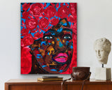 Viendo las rosas florecer